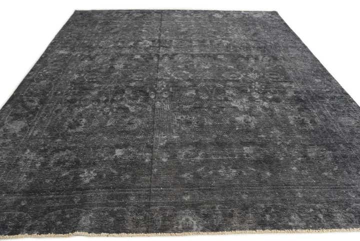 9' 9 x 11' 9 Hand Knotted Ultra Vintage Persian Wool Rug