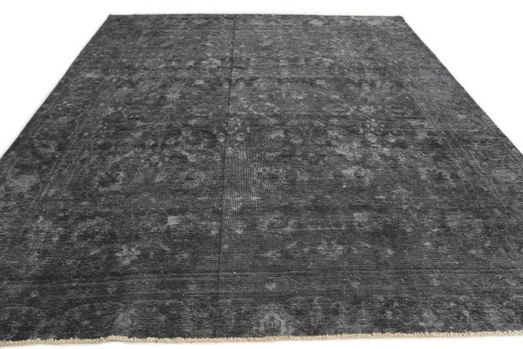 Detail image of 9' 9 x 11' 9 Hand Knotted Ultra Vintage Persian Wool Rug