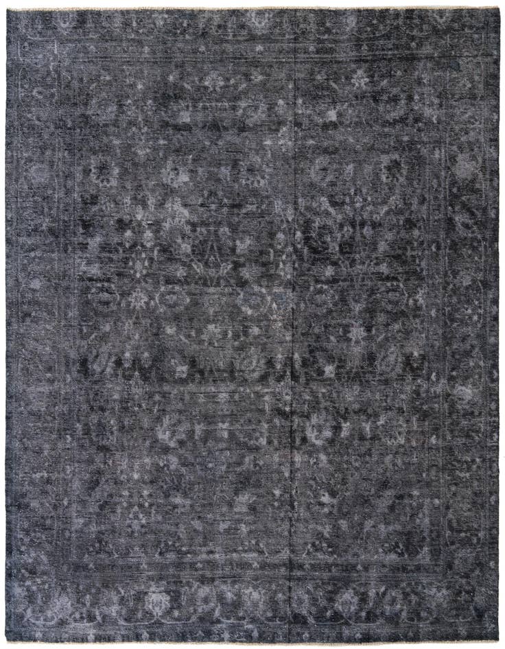 Detail image of 9' 9 x 11' 9 Hand Knotted Ultra Vintage Persian Wool Rug