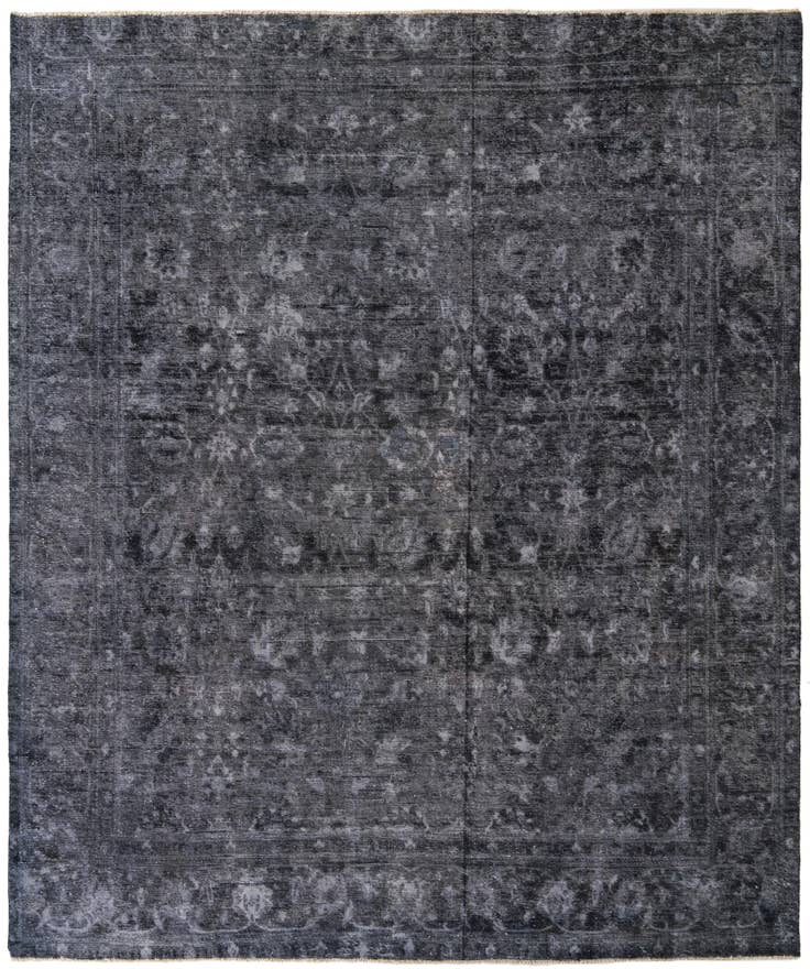 Detail image of 9' 9 x 11' 9 Hand Knotted Ultra Vintage Persian Wool Rug