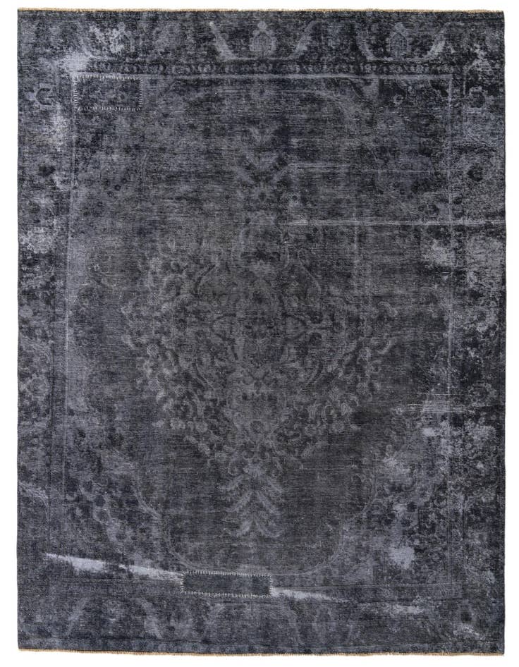 Detail image of 9' 4 x 12' 7 Hand Knotted Ultra Vintage Persian Wool Rug