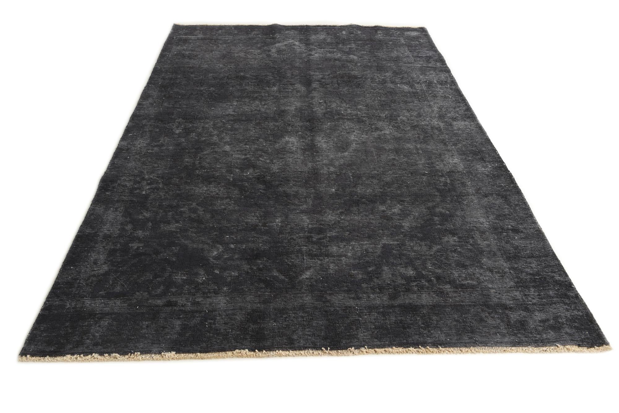 185cm x 290cm anudado a mano Ultra Vintage Alfombra Persa Lana