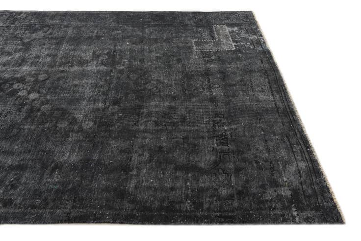 Detail image of 7' 3 x 9' 7 Hand Knotted Ultra Vintage Persian Wool Rug