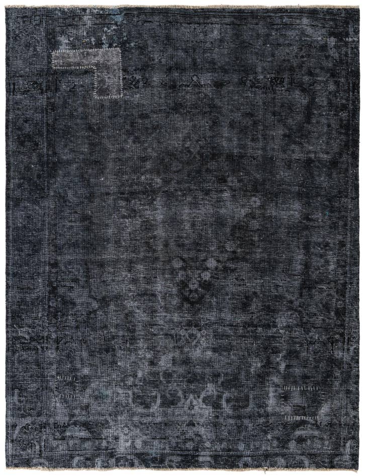 Detail image of 7' 3 x 9' 7 Hand Knotted Ultra Vintage Persian Wool Rug