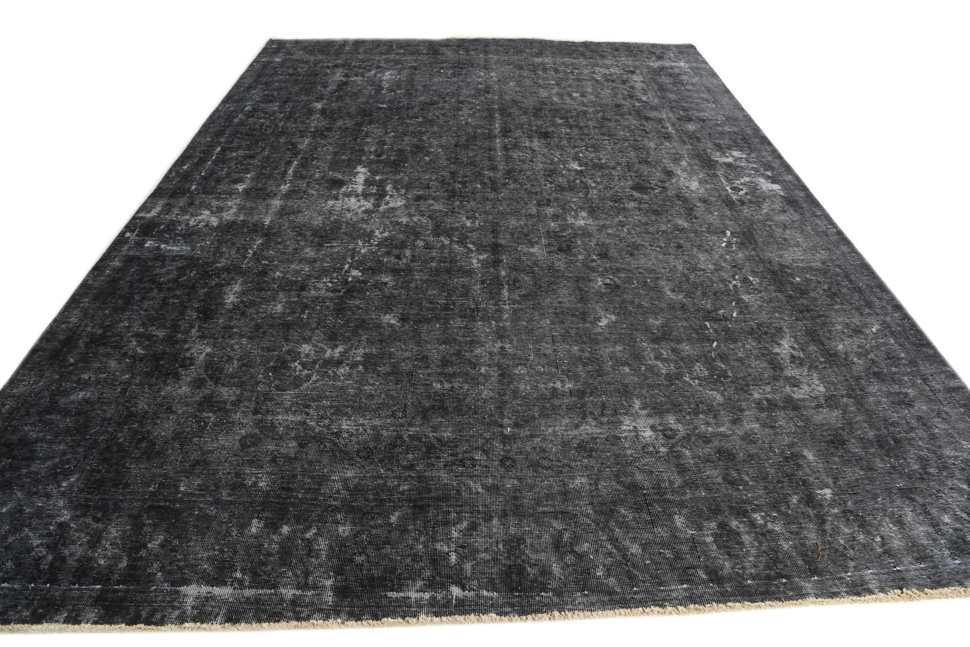 9' 6 x 13' 1 Hand Knotted Ultra Vintage Persian Wool Rug