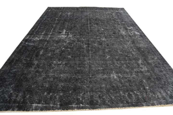 9' 6 x 13' 1 Hand Knotted Ultra Vintage Persian Wool Rug