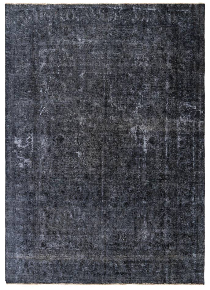 Detail image of 9' 6 x 13' 1 Hand Knotted Ultra Vintage Persian Wool Rug