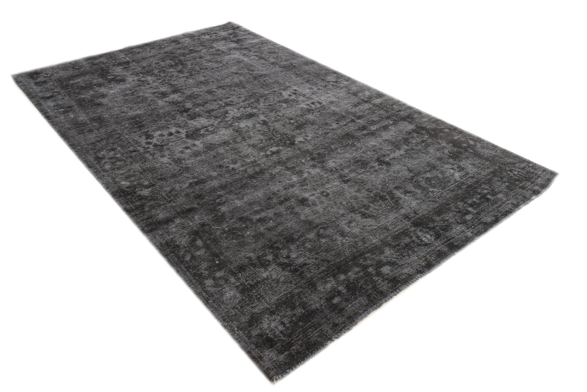 6' 6 x 10' 3 Hand Knotted Ultra Vintage Persian Wool Rug