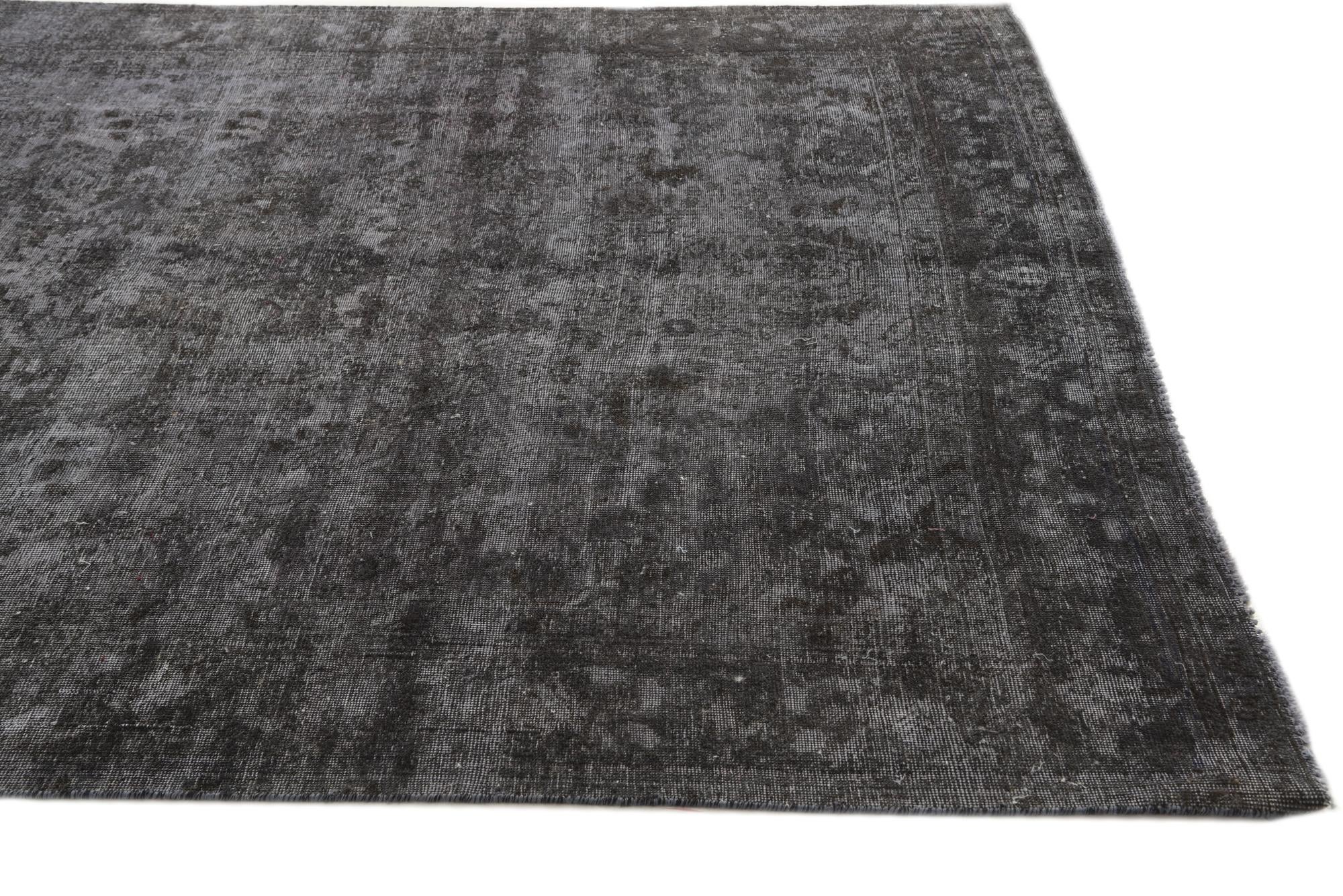 6' 6 x 10' 3 Hand Knotted Ultra Vintage Persian Wool Rug
