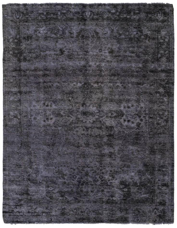 Detail image of 6' 6 x 10' 3 Hand Knotted Ultra Vintage Persian Wool Rug