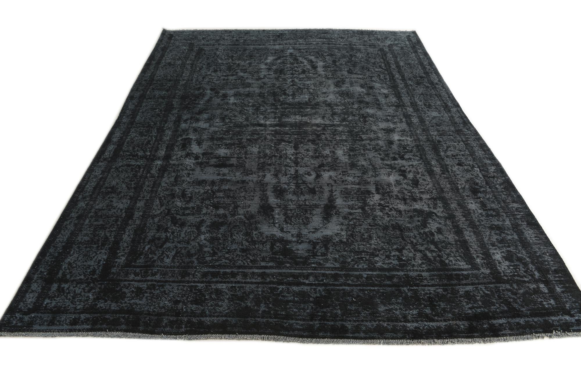 7' 10 x 11' Hand Knotted Ultra Vintage Persian Wool Rug