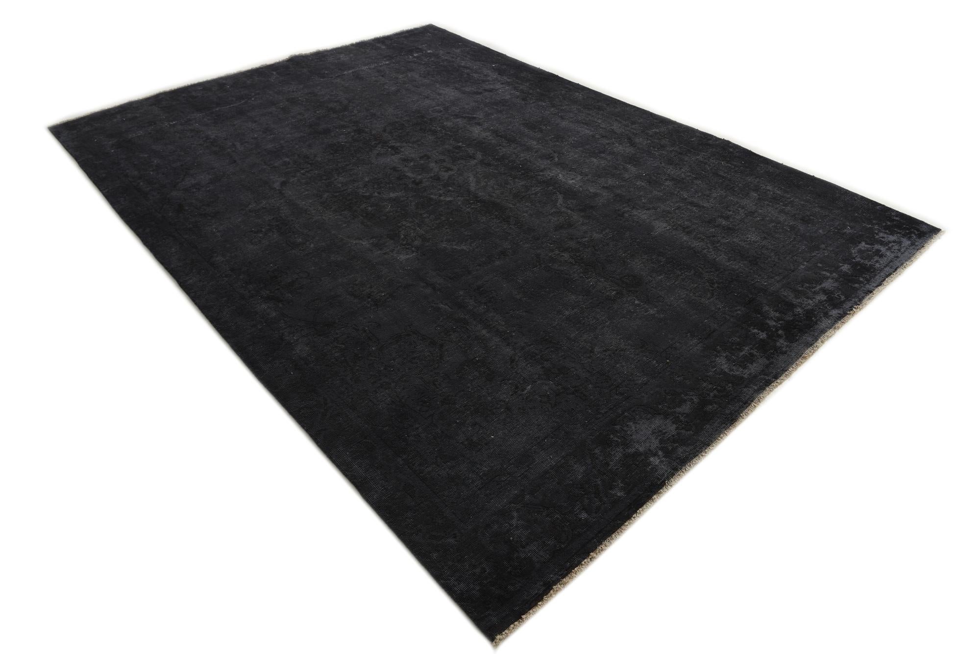 9' 1 x 12' 8 Hand Knotted Ultra Vintage Persian Wool Rug