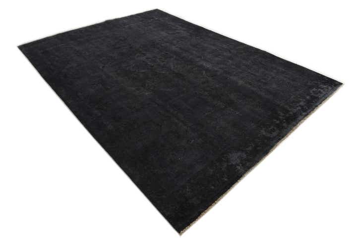 9' 1 x 12' 8 Hand Knotted Ultra Vintage Persian Wool Rug
