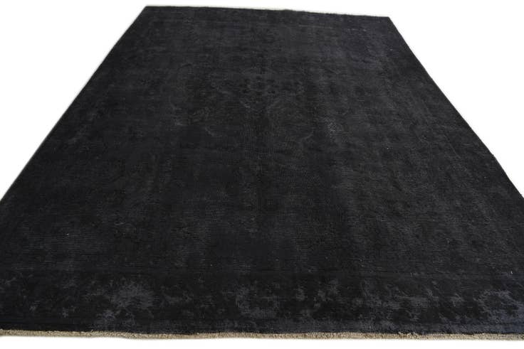 Detail image of 9' 1 x 12' 8 Hand Knotted Ultra Vintage Persian Wool Rug