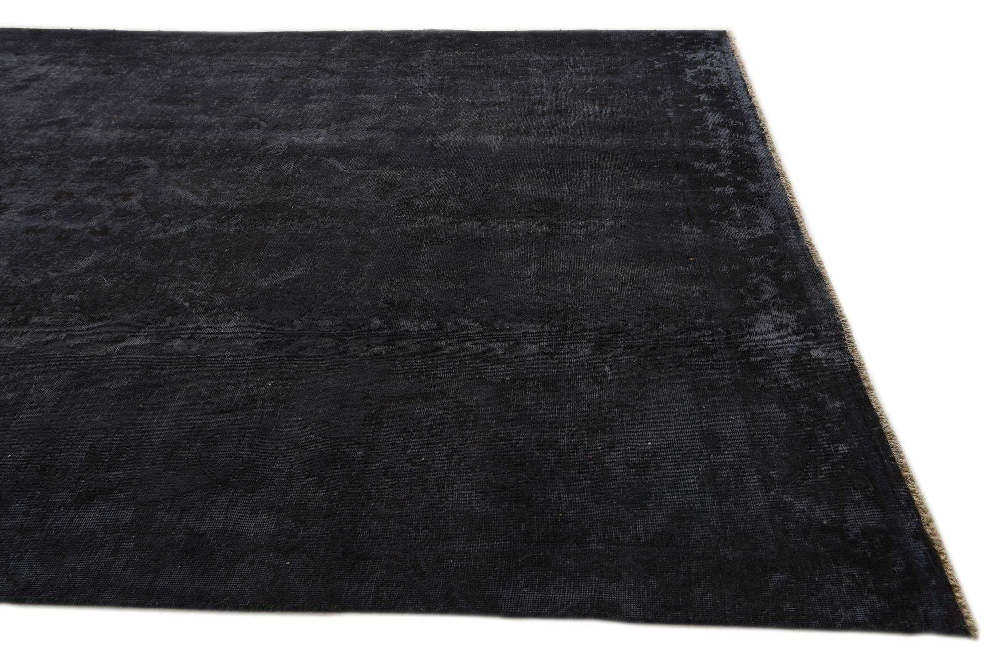 9' 1 x 12' 8 Hand Knotted Ultra Vintage Persian Wool Rug