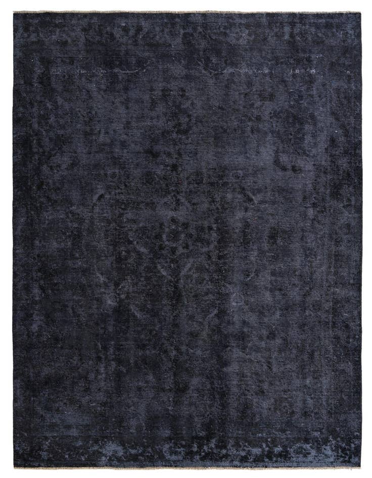 Detail image of 9' 1 x 12' 8 Hand Knotted Ultra Vintage Persian Wool Rug
