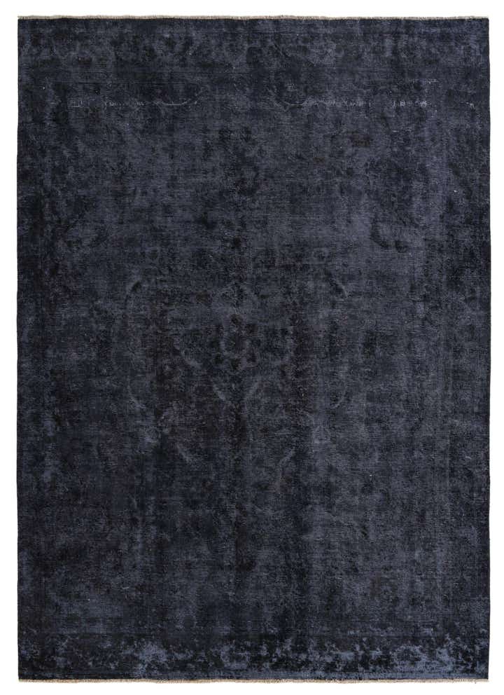 9' 1 x 12' 8 Hand Knotted Ultra Vintage Persian Wool Rug