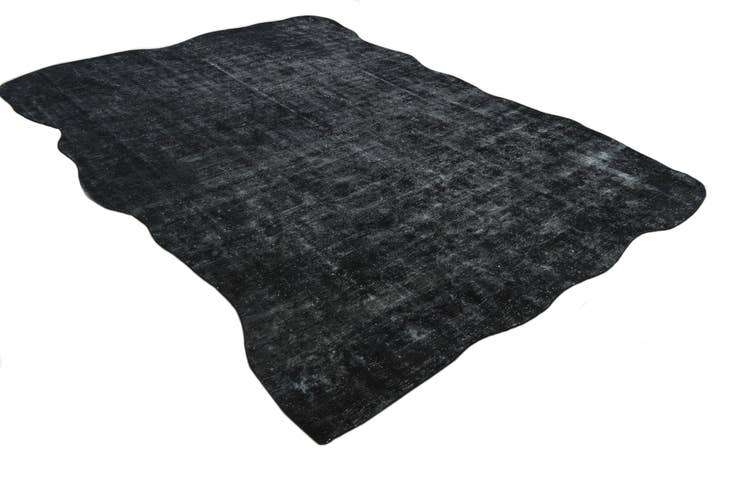 Detail image of 8' 10 x 11' Hand Knotted Ultra Vintage Persian Wool Rug