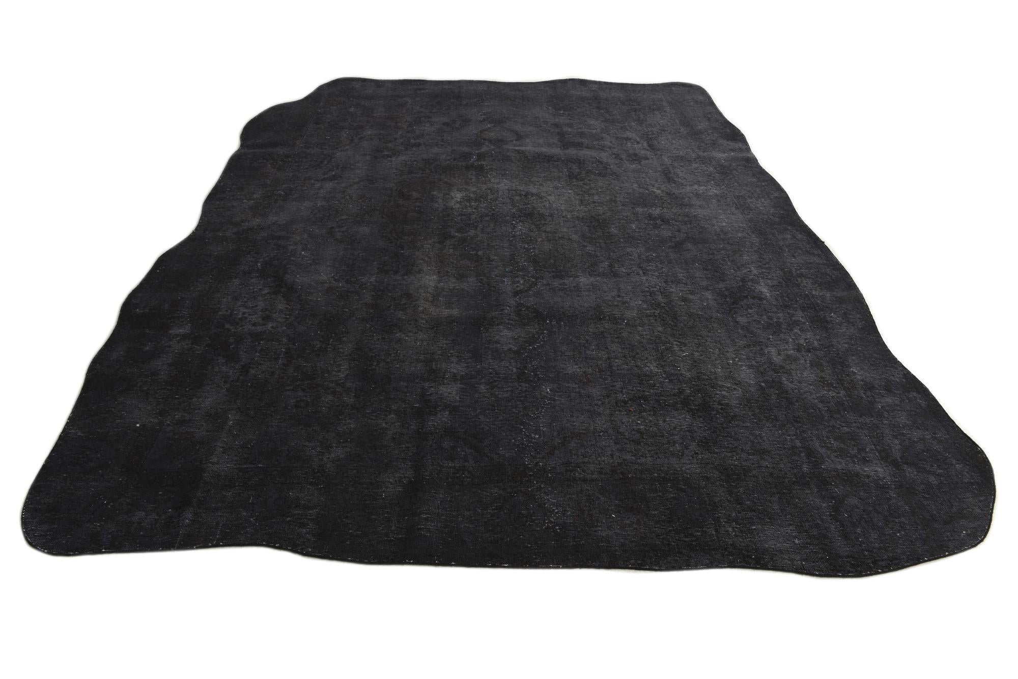 8' 10 x 11' 9 Hand Knotted Ultra Vintage Persian Wool Rug