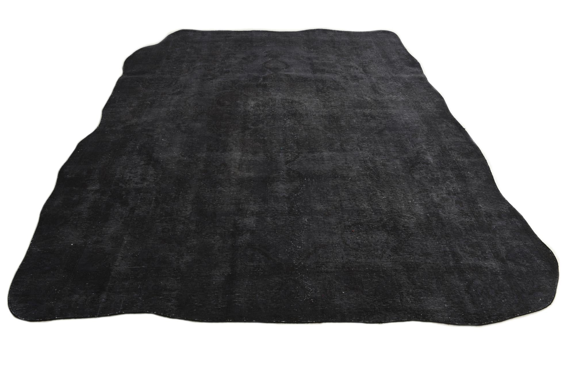 8' 10 x 11' 9 Hand Knotted Ultra Vintage Persian Wool Rug