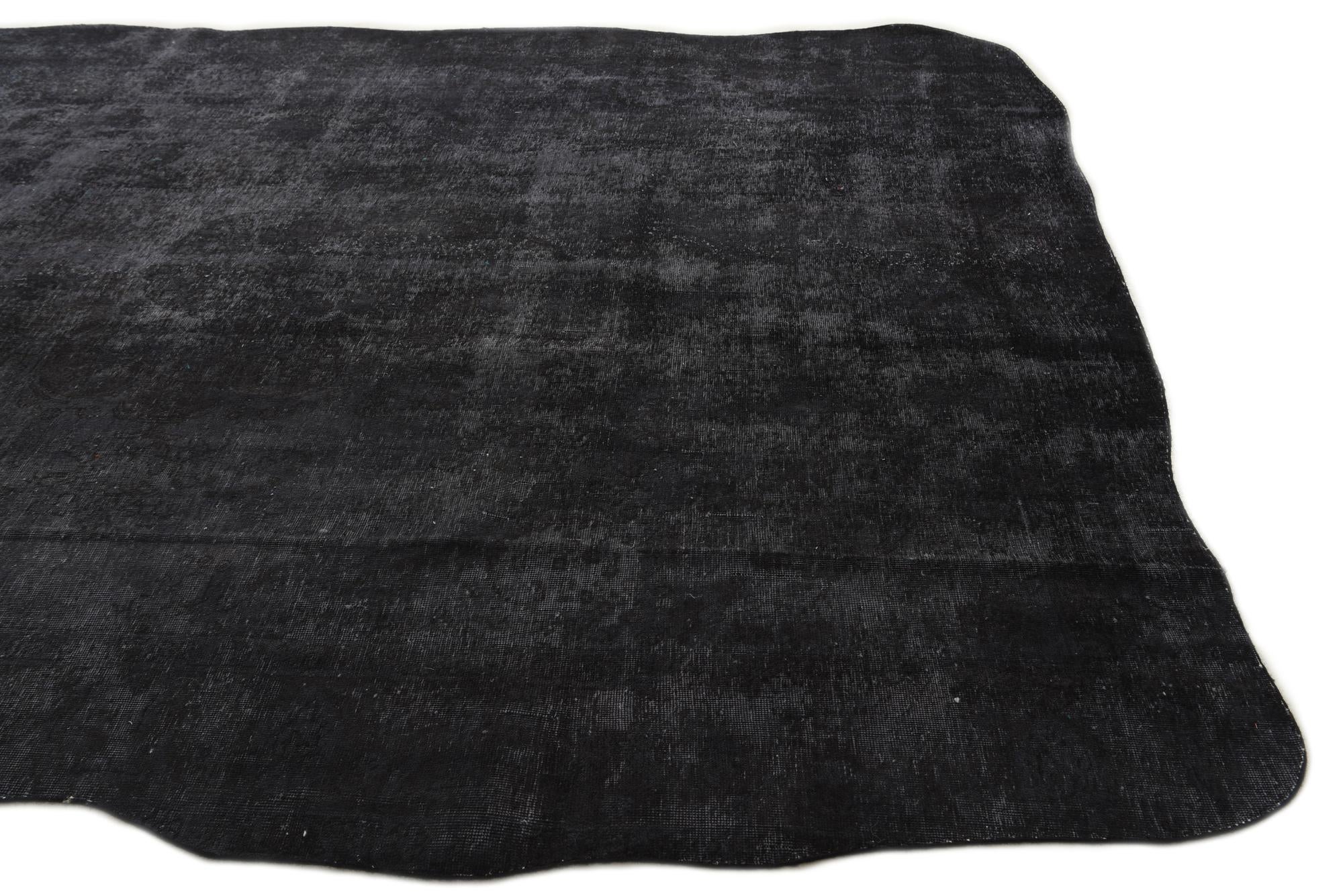 8' 10 x 11' 9 Hand Knotted Ultra Vintage Persian Wool Rug