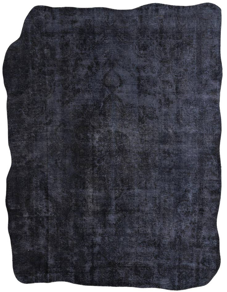 Detail image of 8' 10 x 11' 9 Hand Knotted Ultra Vintage Persian Wool Rug