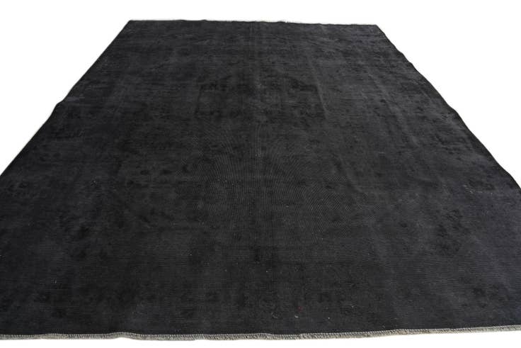 Detail image of 9' 6 x 12' 4 Hand Knotted Ultra Vintage Persian Wool Rug