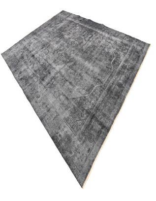 Detail image of 8' 5 x 12' 7  Hand Knotted Ultra Vintage Persian Wool Rug