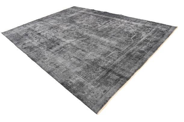 Detail image of 8' 5 x 12' 7 Hand Knotted Ultra Vintage Persian Wool Rug