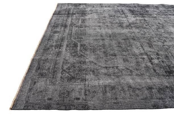 Detail image of 8' 5 x 12' 7 Hand Knotted Ultra Vintage Persian Wool Rug