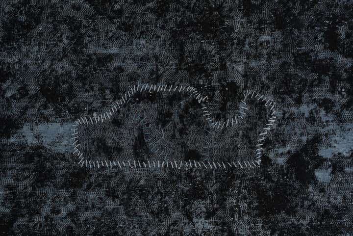 9' 3 x 12' 3 Hand Knotted Ultra Vintage Persian Wool Rug