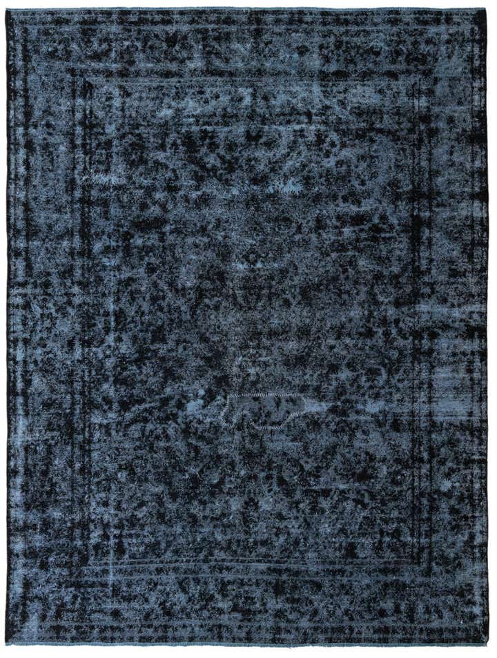 9' 3 x 12' 3 Hand Knotted Ultra Vintage Persian Wool Rug