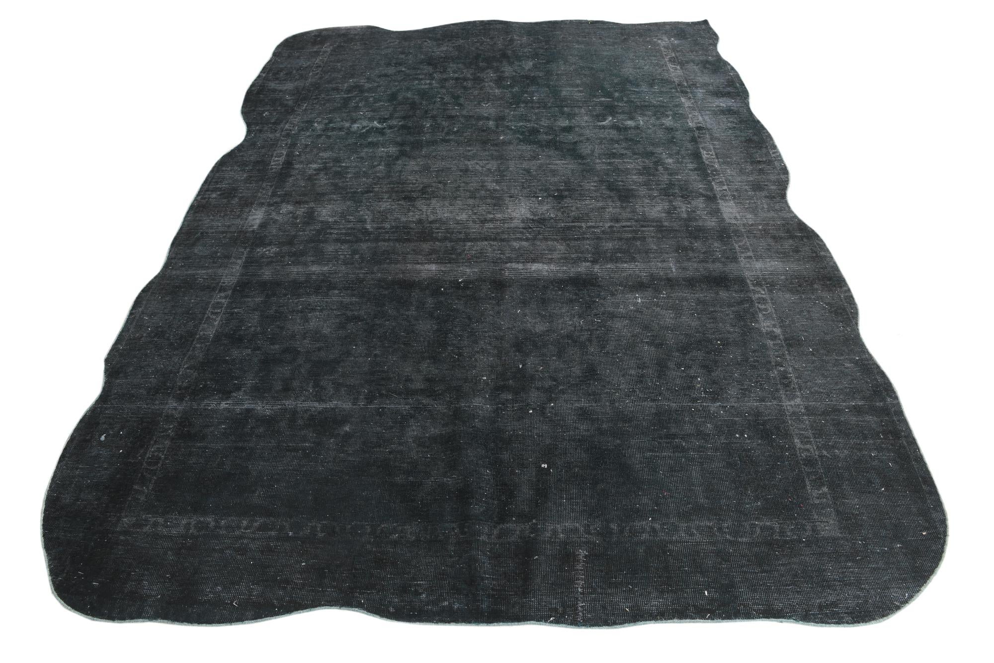 6' 10 x 9' 6 Hand Knotted Ultra Vintage Persian Wool Rug