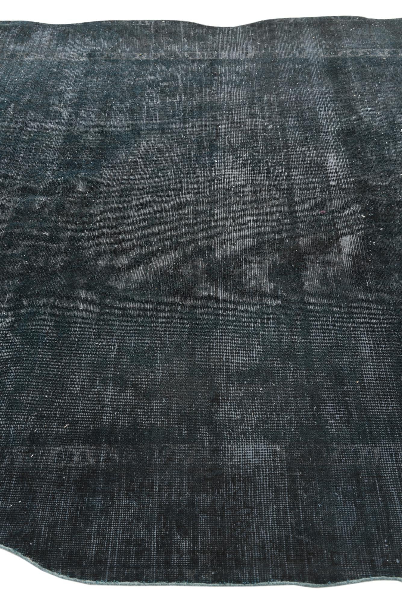 6' 10 x 9' 6 Hand Knotted Ultra Vintage Persian Wool Rug
