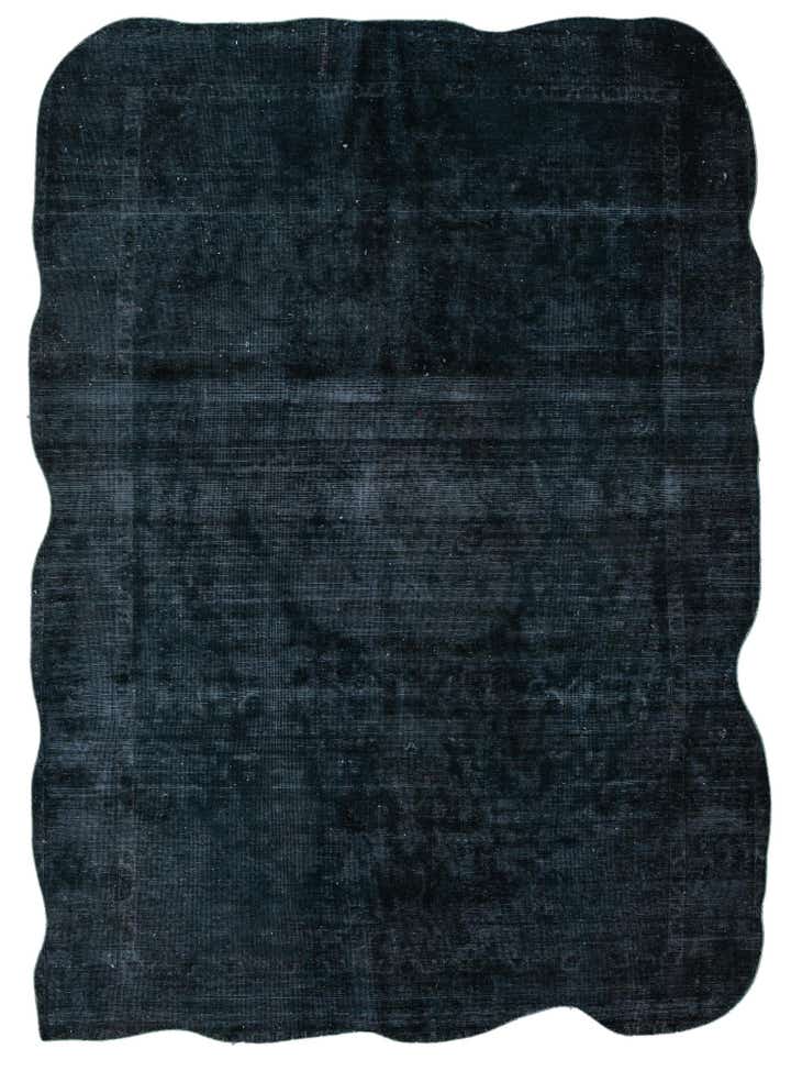 6' 10 x 9' 6 Hand Knotted Ultra Vintage Persian Wool Rug