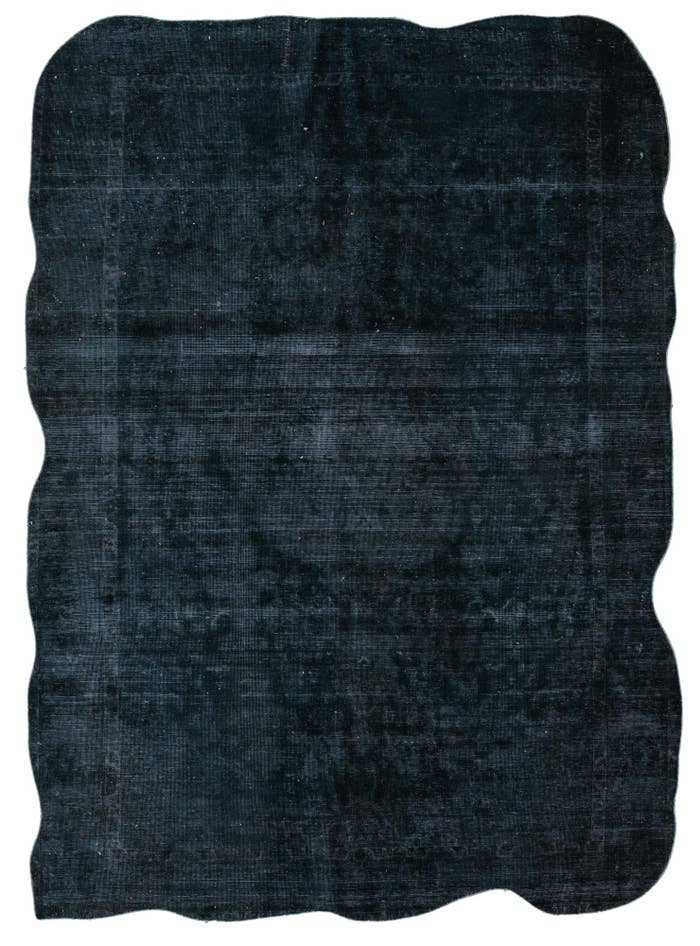 Detail image of 6' 10 x 9' 6 Hand Knotted Ultra Vintage Persian Wool Rug
