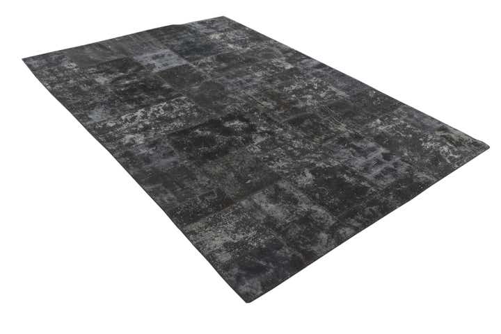5' 7 x 8' Hand Knotted Ultra Vintage Persian Wool Rug