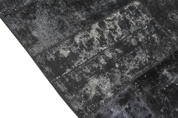 Detail image of 5' 7 x 8' Hand Knotted Ultra Vintage Persian Wool Rug