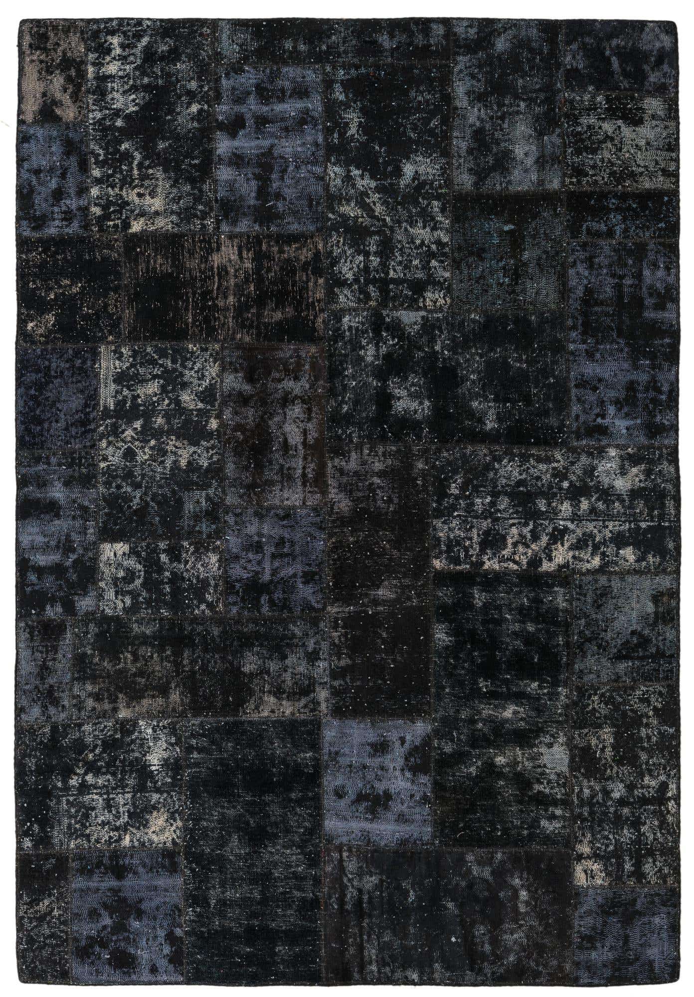 5' 7 x 8' Hand Knotted Ultra Vintage Persian Wool Rug