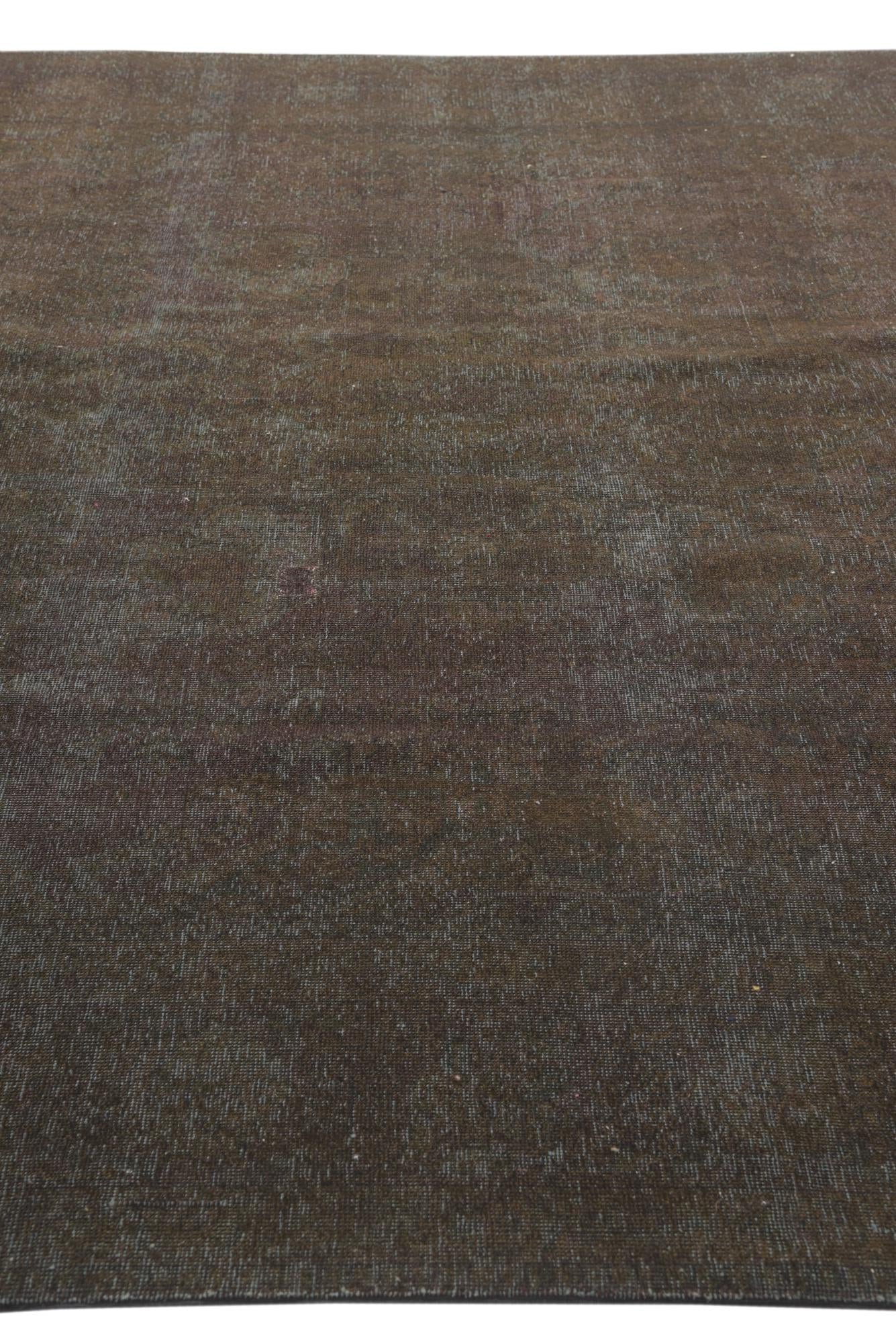 9' 10 x 12' 10 Hand Knotted Ultra Vintage Persian Wool Rug