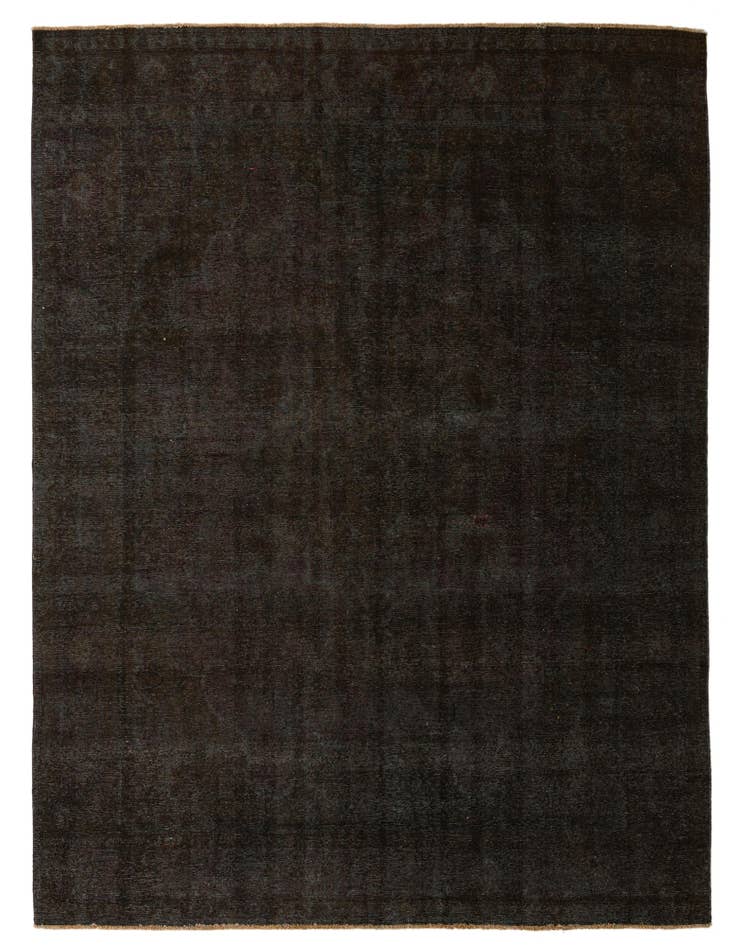 Detail image of 9' 10 x 12' 10 Hand Knotted Ultra Vintage Persian Wool Rug