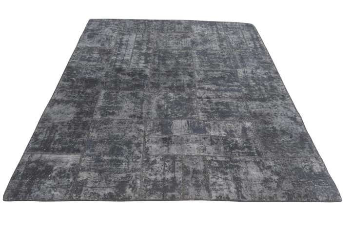 5' 8 x 7' 10 Hand Knotted Ultra Vintage Persian Wool Rug