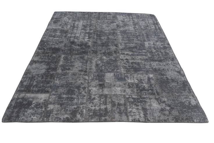 Detail image of 5' 8 x 7' 10 Hand Knotted Ultra Vintage Persian Wool Rug