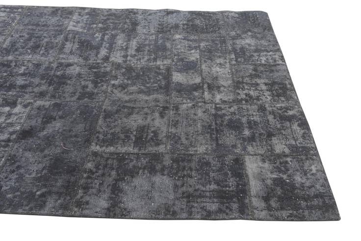 Detail image of 5' 8 x 7' 10 Hand Knotted Ultra Vintage Persian Wool Rug