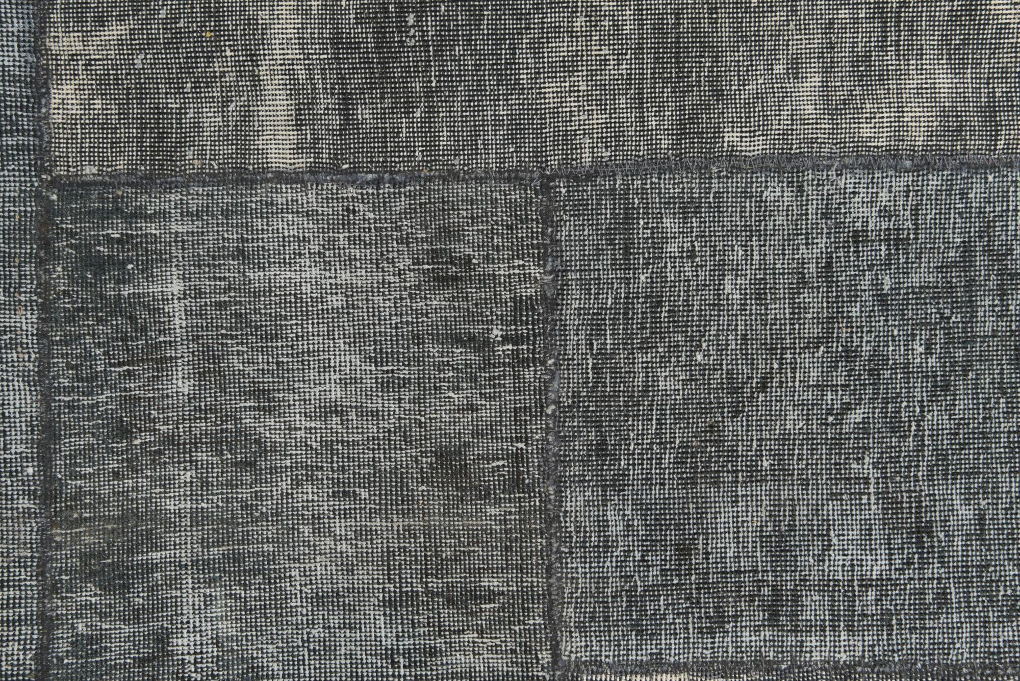 5' 8 x 8' Hand Knotted Ultra Vintage Persian Wool Rug