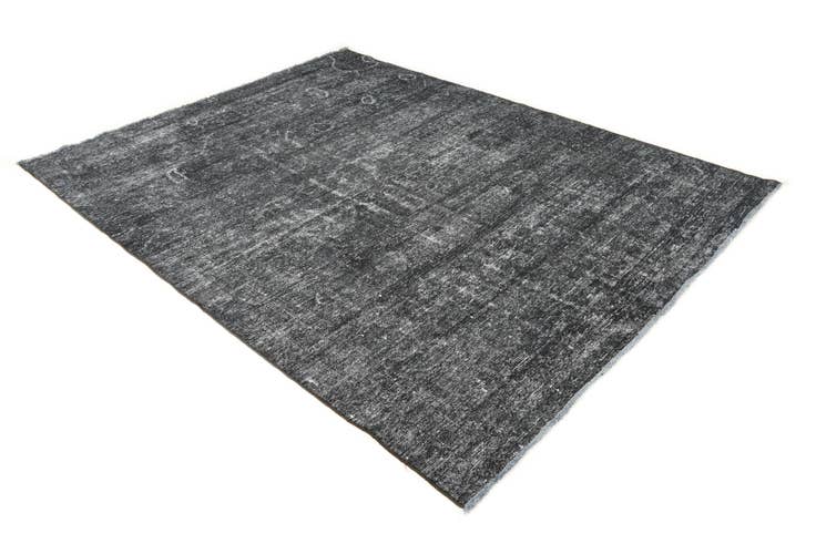 Detail image of 6' 10 x 9' 7 Hand Knotted Ultra Vintage Persian Wool Rug