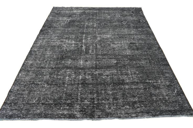 Detail image of 6' 10 x 9' 7 Hand Knotted Ultra Vintage Persian Wool Rug