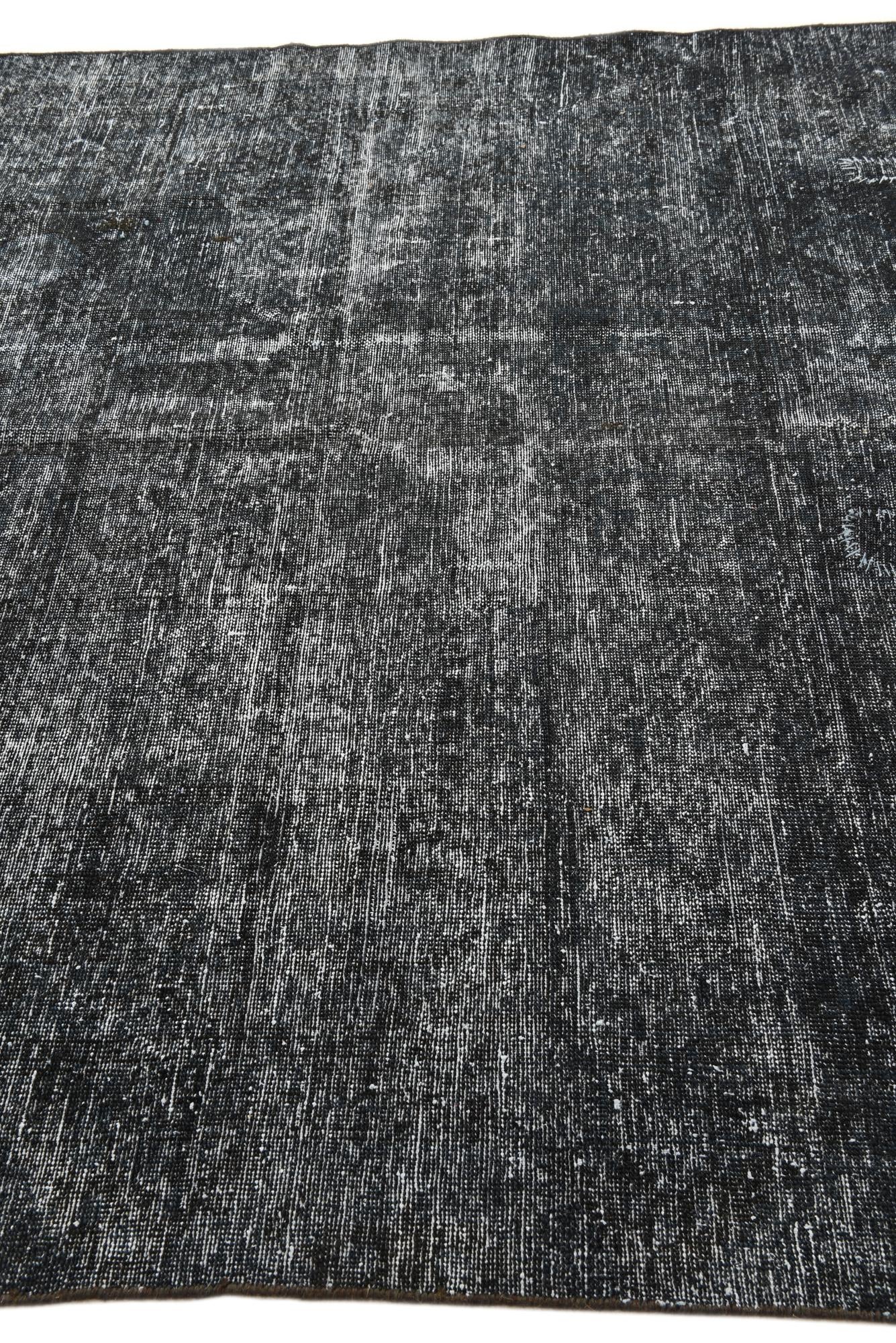 6' 10 x 9' 7 Hand Knotted Ultra Vintage Persian Wool Rug