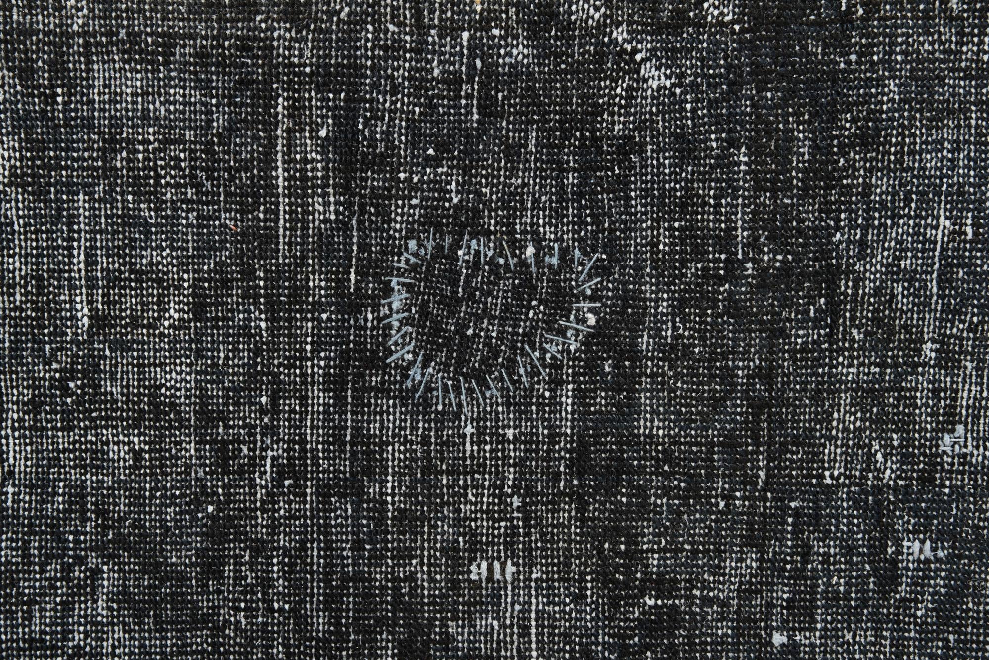 6' 10 x 9' 7 Hand Knotted Ultra Vintage Persian Wool Rug