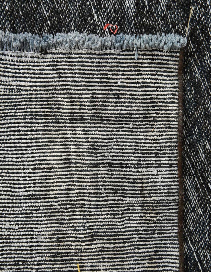 Detail image of 6' 10 x 9' 7  Hand Knotted Ultra Vintage Persian Wool Rug